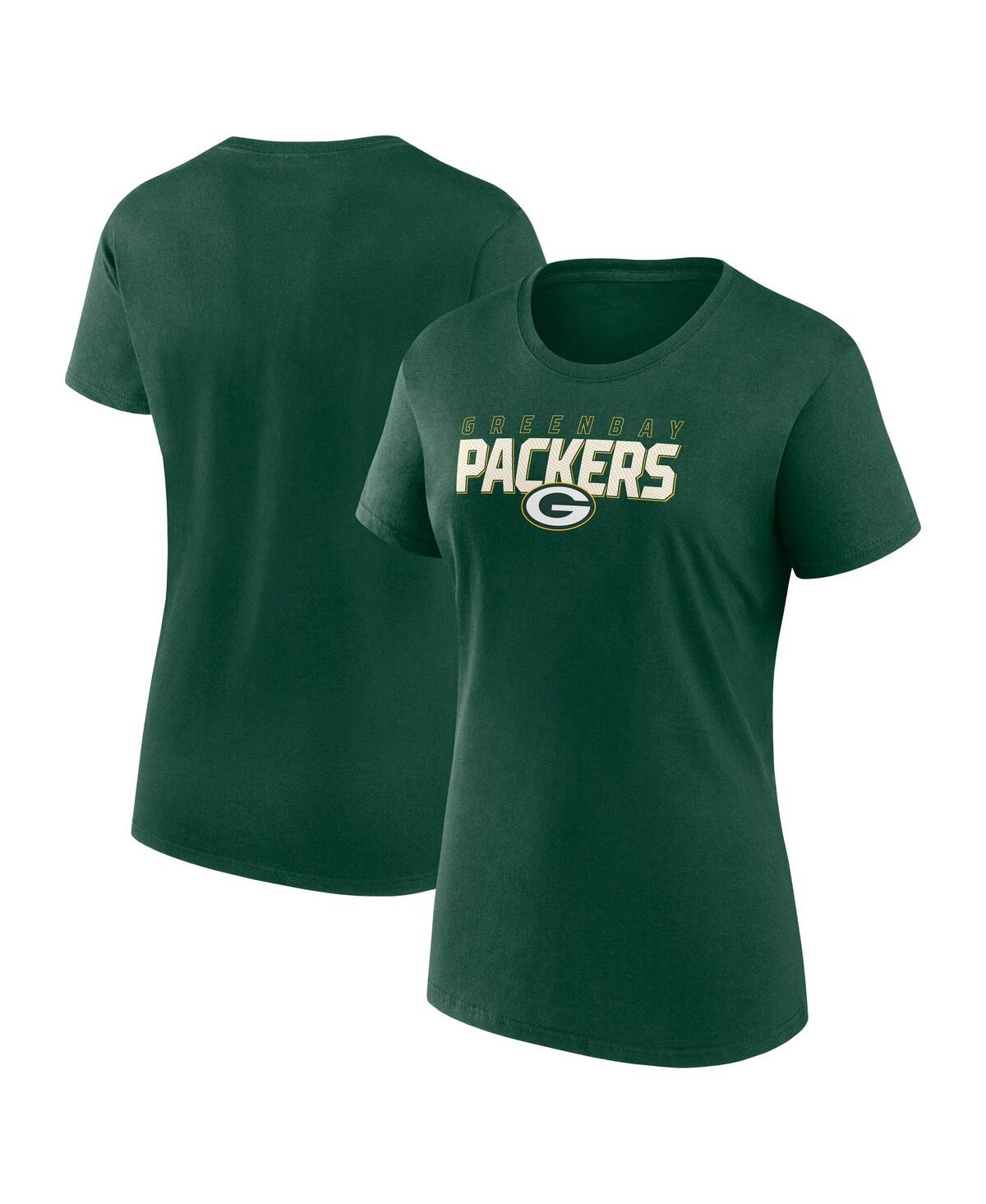 Women's Green Green Bay Packers Lean T-Shirt - Green