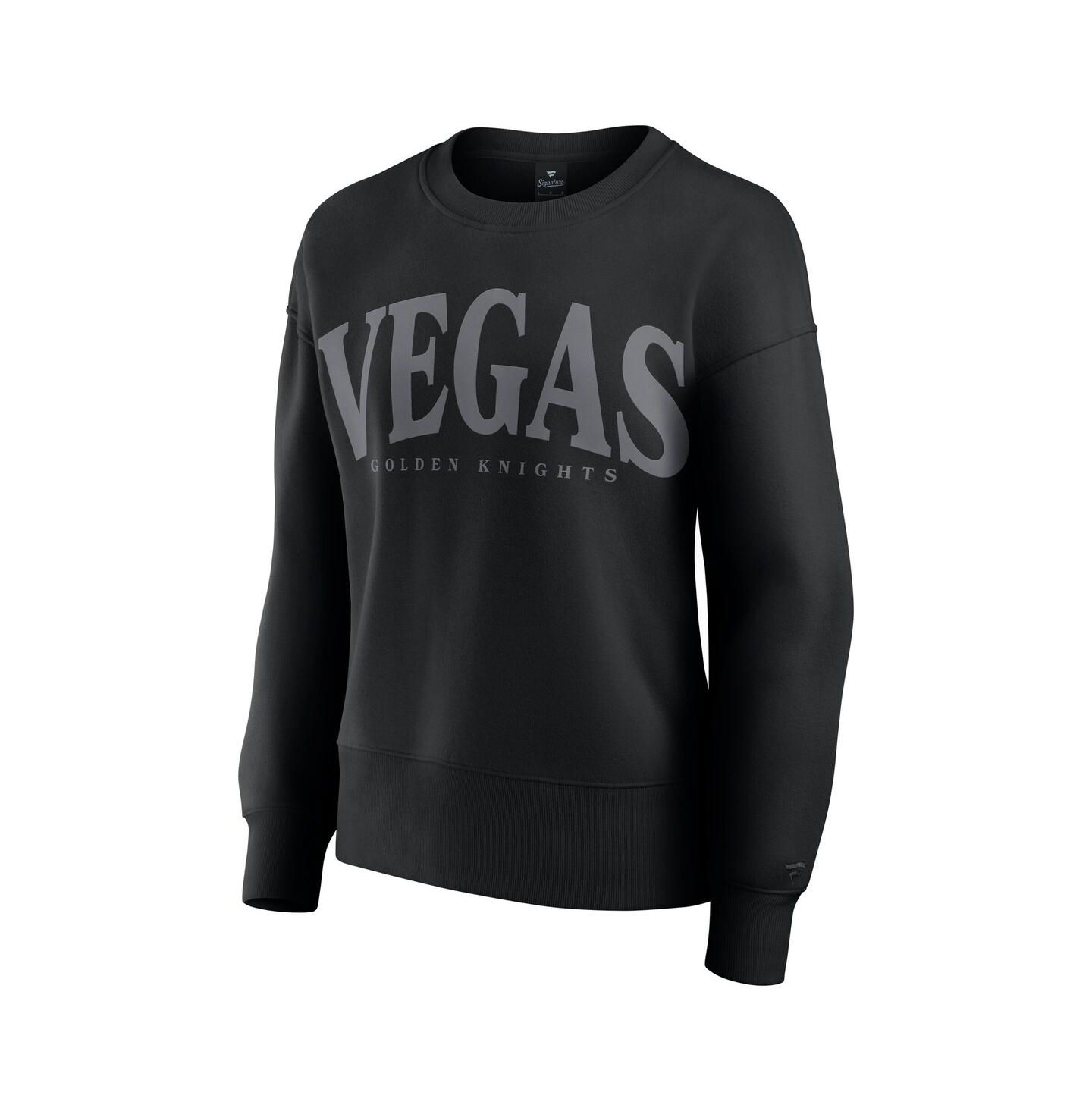 Женская толстовка Fanatics Black Vegas Golden Knights Elements Flow Pullover — фото 2