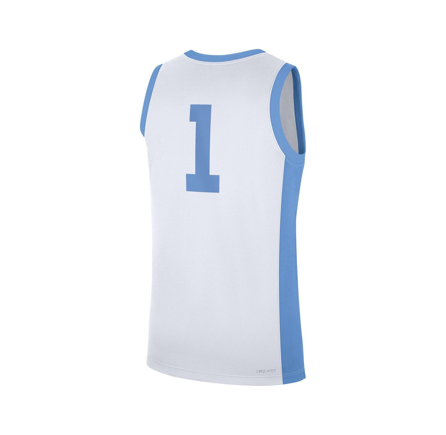 Men's 1 White North Carolina Tar Heels Alternate Replica Jersey