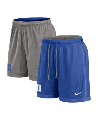 Nike - Men's Royal/Heather Gray Duke Blue Devils Player Reversible Shorts