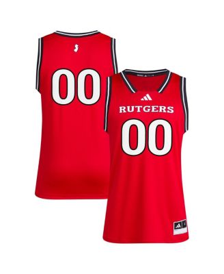 adidas - Men's 00 Scarlet Rutgers Scarlet Knights Replica Swingman Jersey