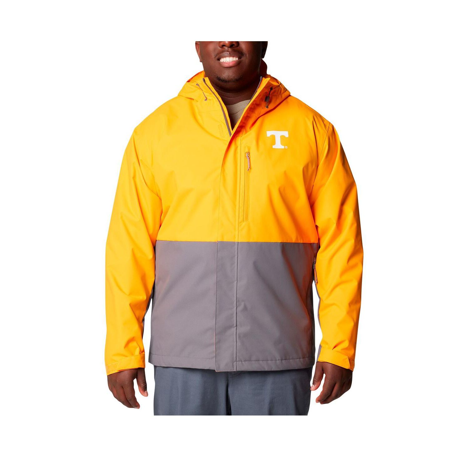 Men's Scarlet Ohio State Buckeyes Big & Tall Field Bound Omni-Tech Full-Zip Jacket