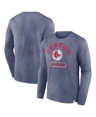Fanatics - Men's Navy Boston Red Sox Circus Catch Long Sleeve T-Shirt
