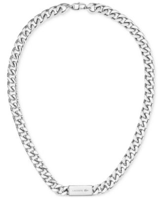 Stainless Steel Backhand 21-1/2" Chain Necklace