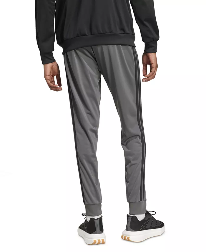 Men's 3-Stripes Tricot Regular Tapered Track Pants - thumbnail 2