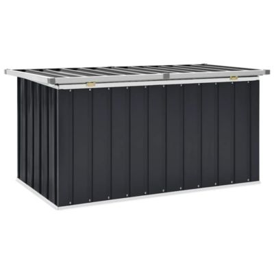 Storage Box Anthracite Galvanized steel, plastic Medium