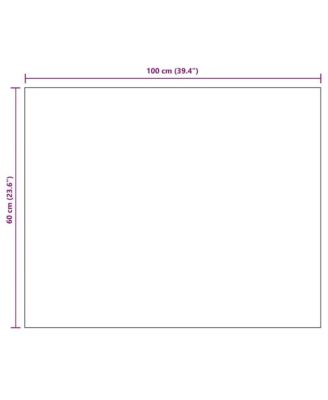 Frameless Mirror 39.4"x23.6" Glass