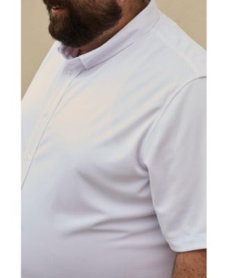 Regent Row Big - Tall commuter shirt short sleeve button down