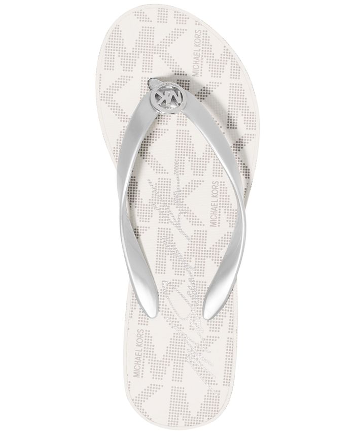 michael kors bedford platform flip flops