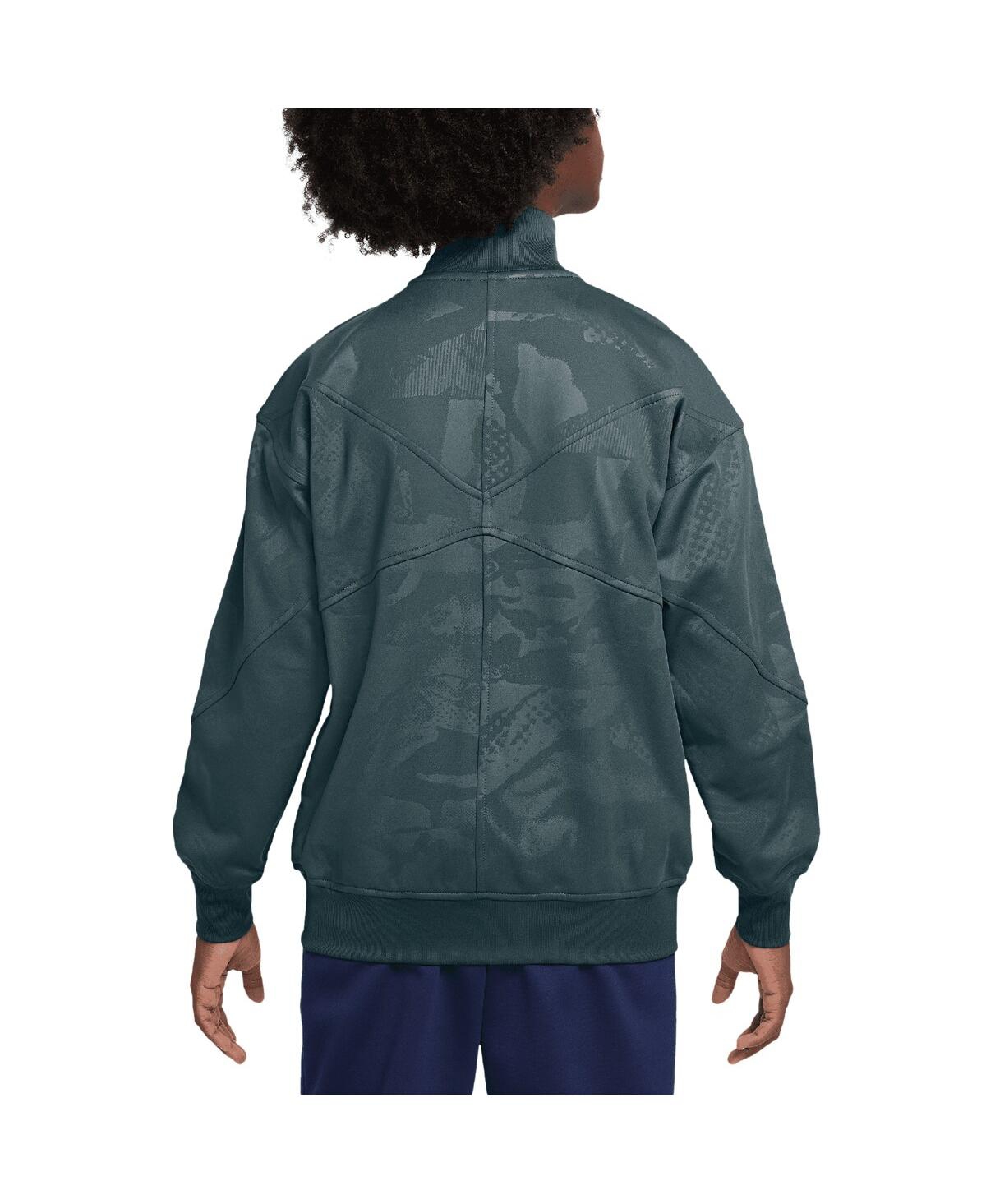 Nike Big Boys And Girls Green Tottenham Hotspur 2024/25 Third Academy Pro Anthem Full Zip Jacket In Green