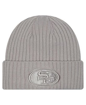 New Era - Big Boys and Girls Gray San Francisco 49ers Color Pack Cuffed Knit Hat