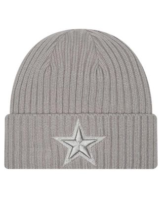 New Era - Men's Gray Dallas Cowboys Color Pack Cuffed Knit Hat