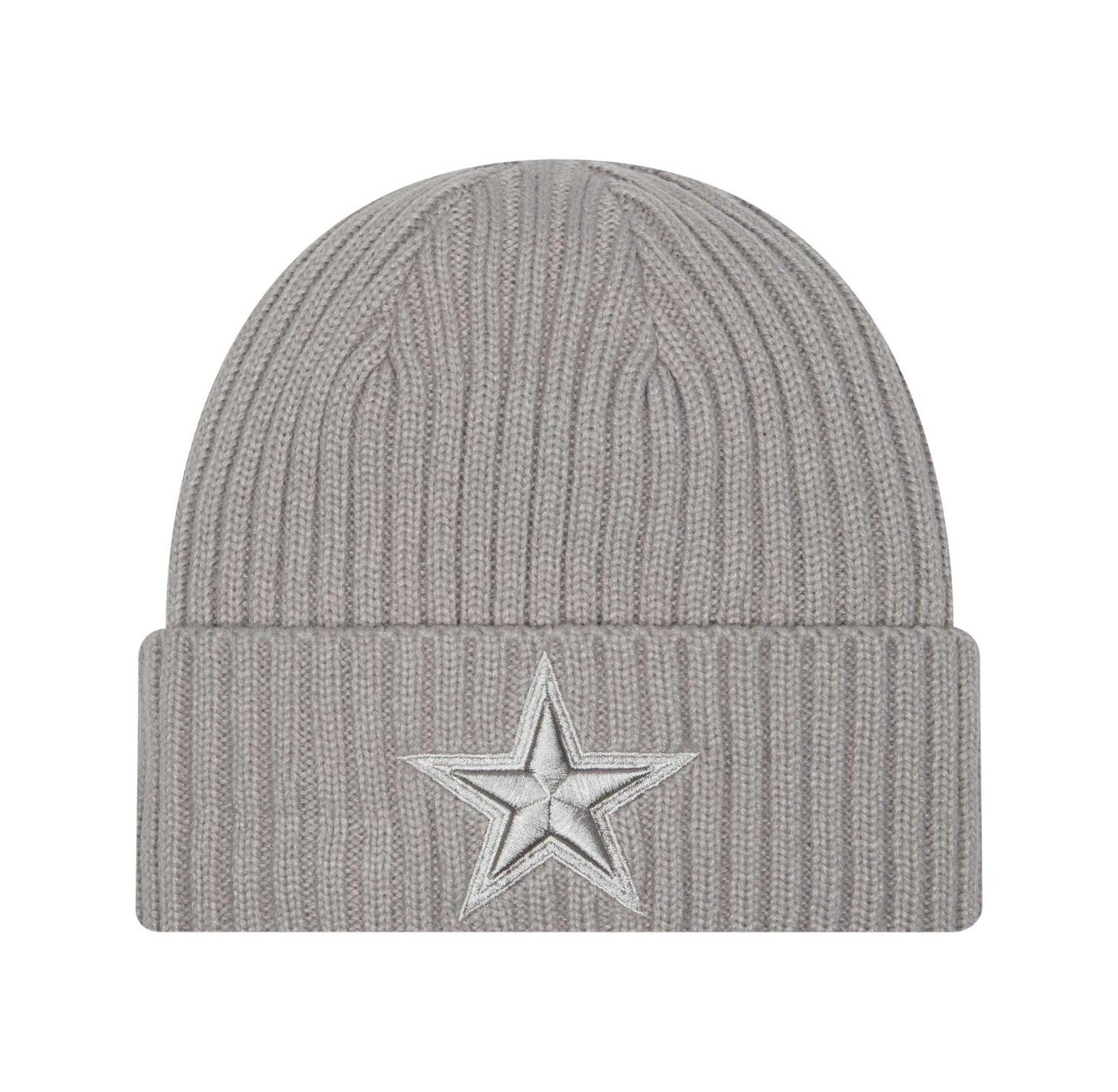Men's Gray Dallas Cowboys Color Pack Cuffed Knit Hat