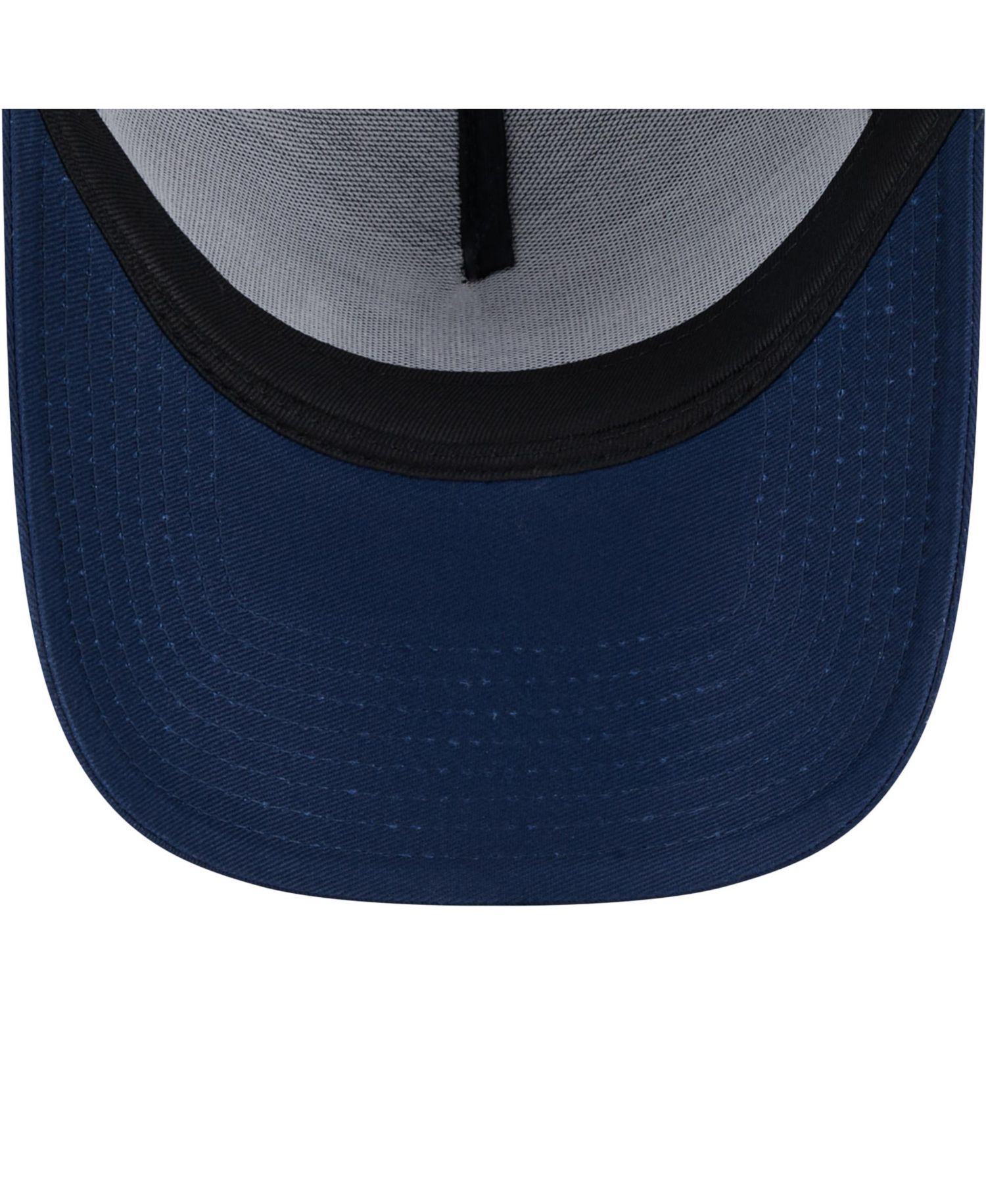 Men's Navy Dallas Cowboys Main A-Frame Trucker 9FORTY Adjustable Hat