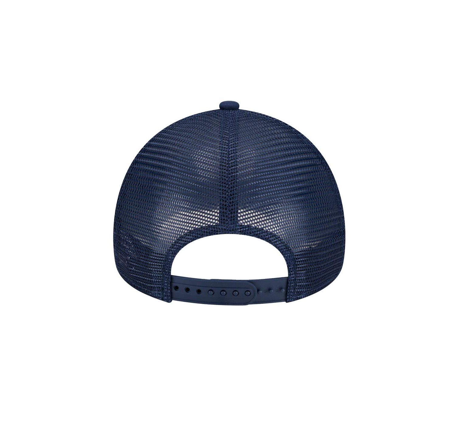 Men's Navy Dallas Cowboys Main A-Frame Trucker 9FORTY Adjustable Hat