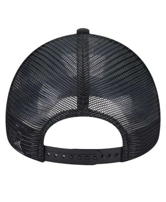 Men's Black/Kelly Green Boston Celtics Tip Off A-Frame Trucker 9FORTY Adjustable Hat