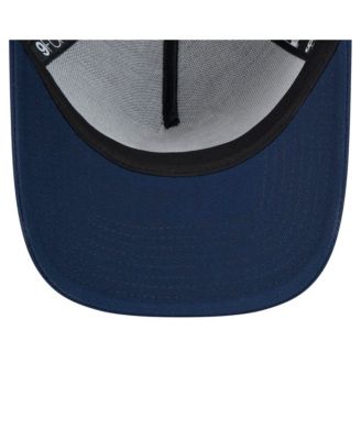 Men's College Navy Seattle Seahawks Mystic 9FORTY A-Frame Adjustable Hat