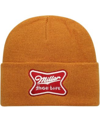 American Needle Mens Brown Miller High Life Cuffed Knit Hat 4590₽