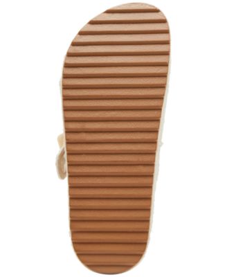 Madden Girl バリ クロシェ ダブルストラップ 厚底サンダル Madden Girl Bali Crochet Double-Strap Flatform Footbed
