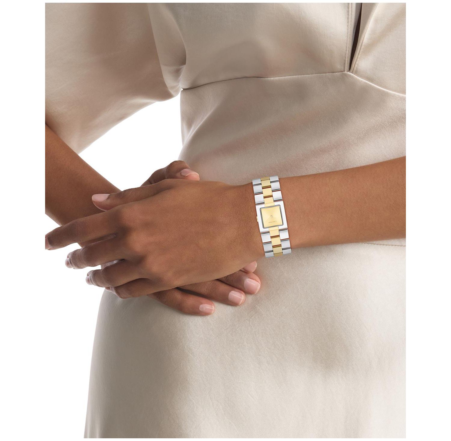 Women's CK Meridian Two-Tone Stainless Steel Bracelet Watch, 22mm