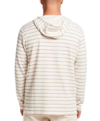 Винтажная мужская летняя куртка-рубашка с длинными рукавами, толстовка с капюшоном и пуговицами в полоску и брюки-карго, защищающие от непогоды