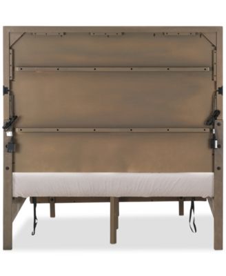 Portmore California King Panel Storage Bed (with soft close drawers), Created for Macy's