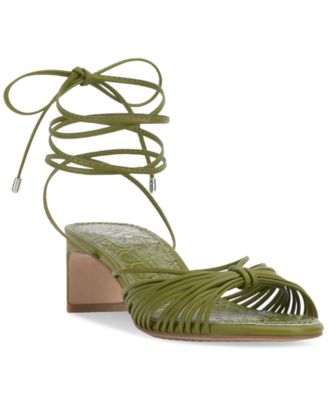 Vince Camuto - Women's Lory Lace-Up Blade-Heel Sandals