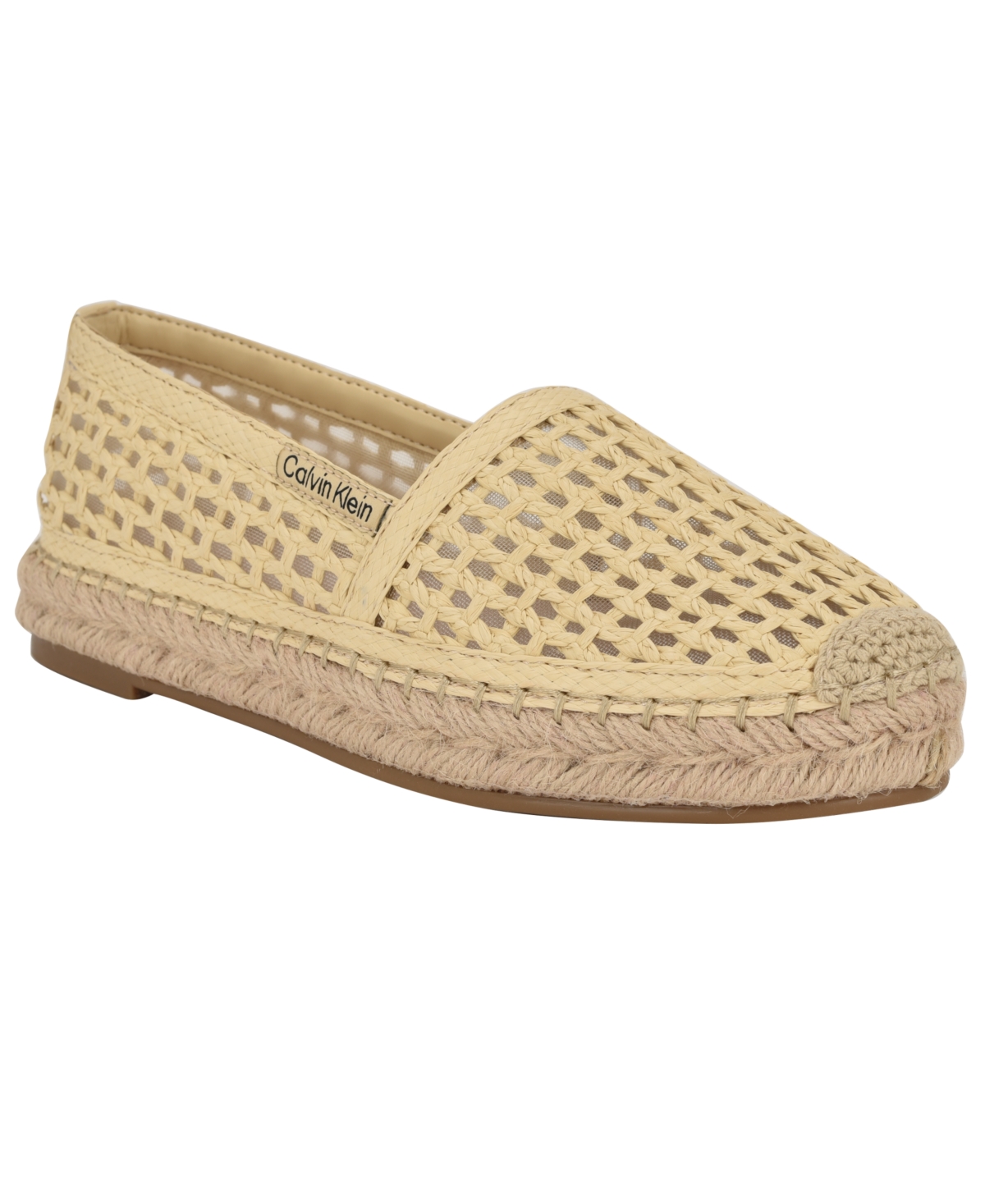 Calvin Klein Women's Women's Presley Espadrille In Light Natural