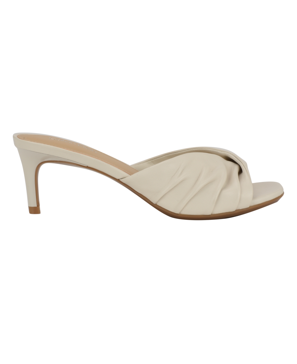 Calvin Klein Imeena Sandal In Ivory Leather