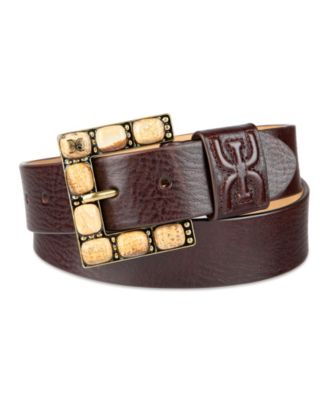 Sam Edelman - Stone Embellished Buckle Belt