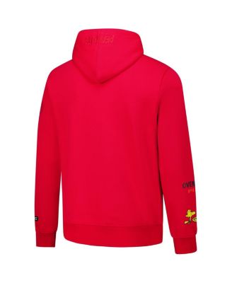 Men's Red Peanuts Woodstock Slice Shop