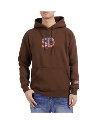 Men's Brown Scooby-Doo Football Training Camp Pullover Hoodie