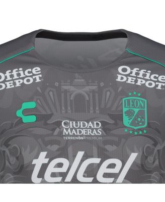 Charly Men's Gray Club Leon 2024/25 Third Authentic Jersey