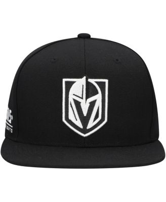 Men's Black Vegas Golden Knights Team Snapback Hat