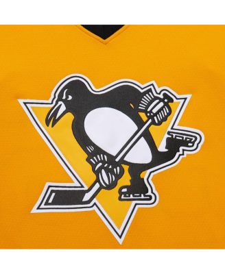 Men's Mario Lemieux Gold Pittsburgh Penguins 1984-85 Power Play Jersey