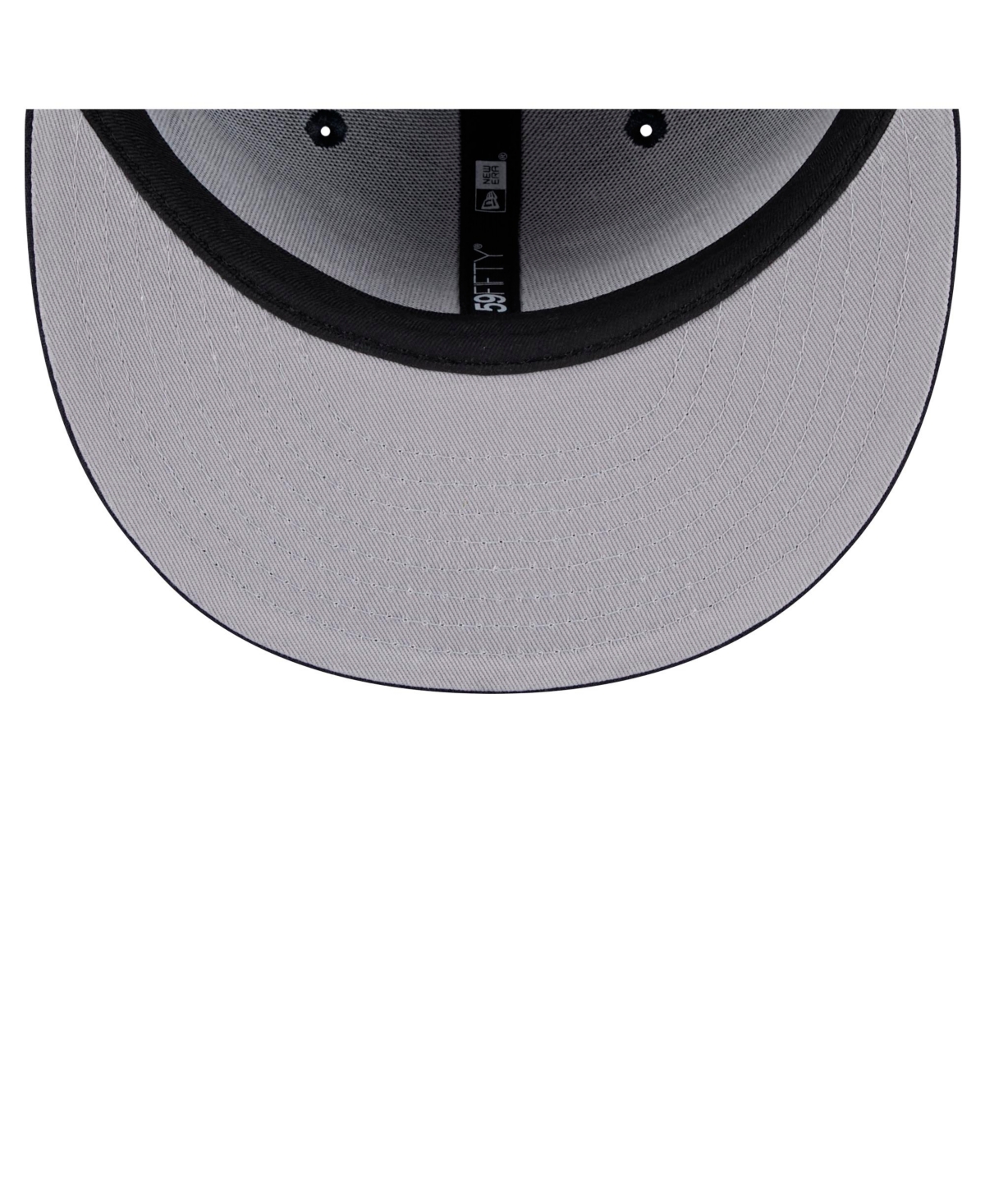 New Era Men's Navy Boston Red Sox Script Sided 59fifty Fitted Hat In Navy