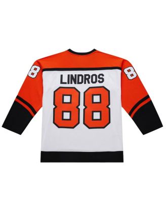 Men's Eric Lindros White Philadelphia Flyers 1996-97 Power Play Jersey