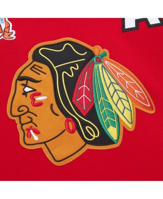 Men's Chris Chelios Red Chicago Blackhawks 1991-92 Power Play Jersey