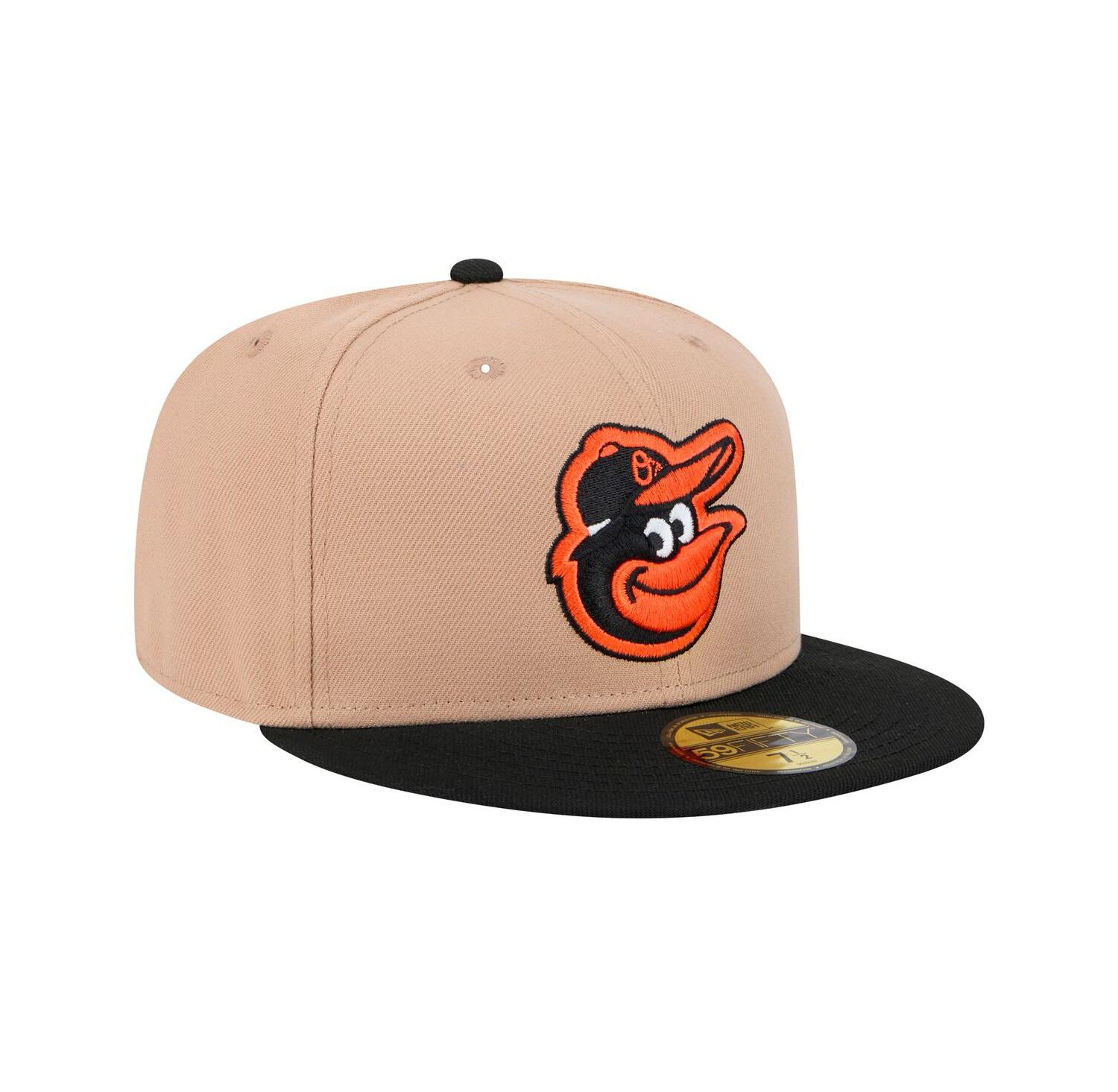 Men's Khaki Baltimore Orioles 59FIFTY Fitted Hat