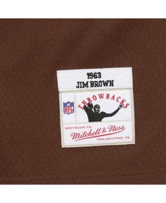 Men's Jim Brown Cleveland Browns Player Name Number Hoodie Legacy Jersey