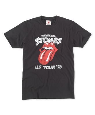 American Needle Mens Black Rolling Stones Brass Tacks T-Shirt 5390₽