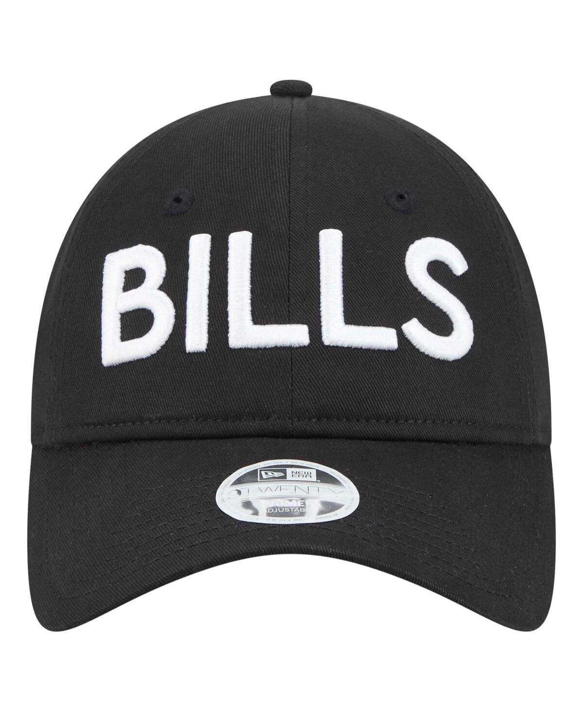 New Era Women's Black Buffalo Bills Cece 9TWENTY Adjustable Hat