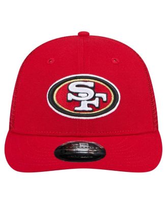 Men's Scarlet San Francisco 49ers Low Profile 9FIFTY Snapback Hat