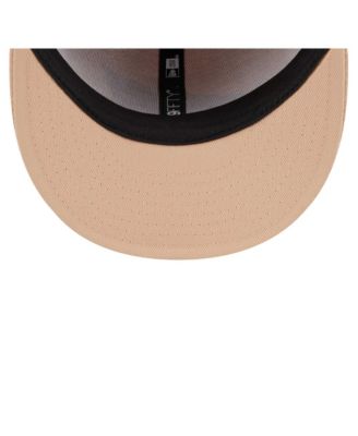 Men's Tan Philadelphia Eagles Candied Pecan 59FIFTY Fitted Hat