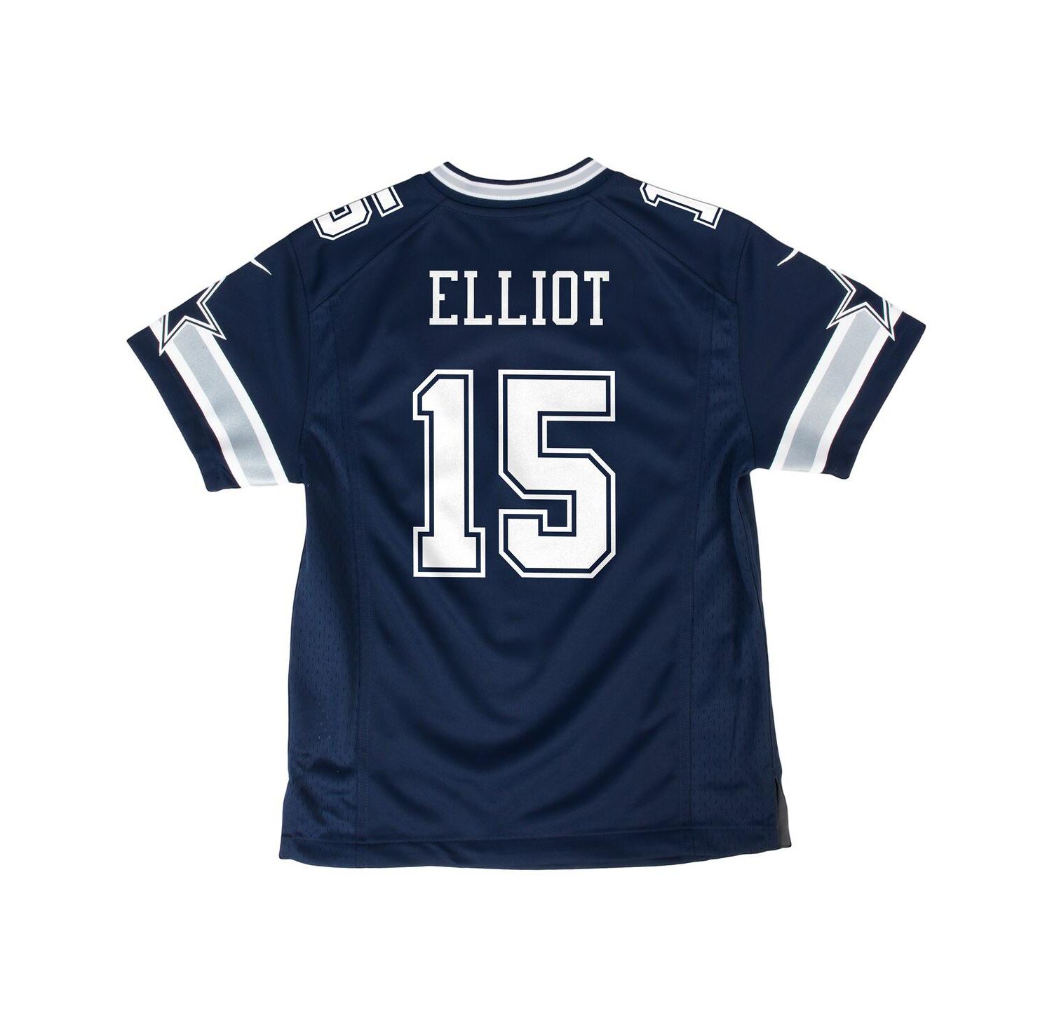 Big Boys and Girls Ezekiel Elliott Navy Dallas Cowboys Game Jersey
