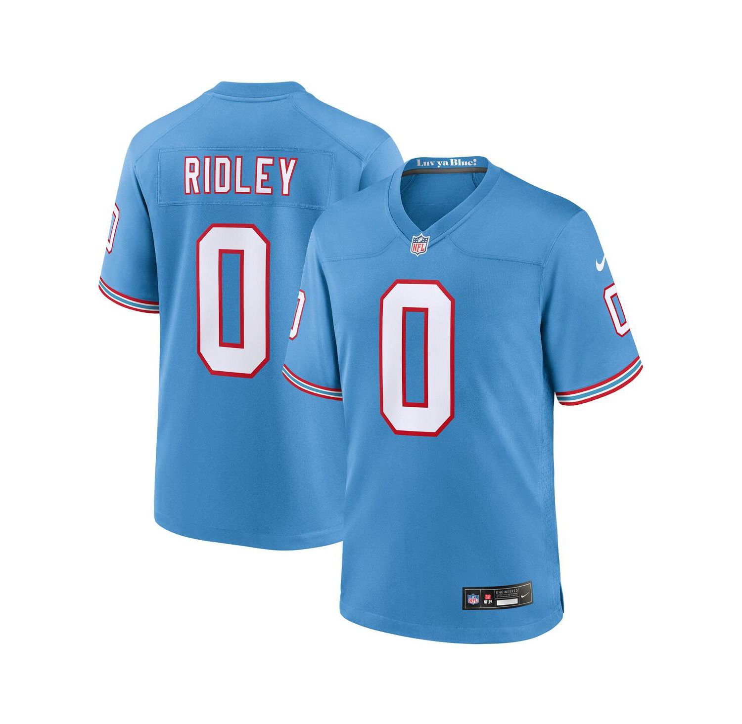 Big Boys and Girls Calvin Ridley Light Blue Tennessee Titans Alternate Game Jersey