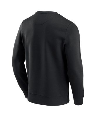 Philcos Men's Black D.A.R.E Logo Washed Pullover Sweatshirt