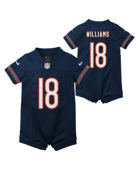 Детский комбинезон Nike Caleb Williams Navy Chicago Bears Game Romper Jersey