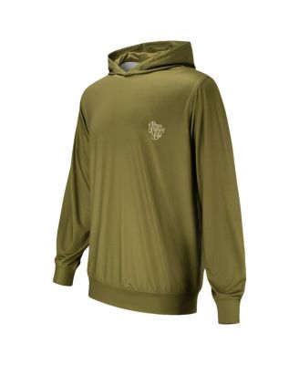 Men's and Women's Olive The Allman Brothers Band Peach Truck Pullover Hoodie