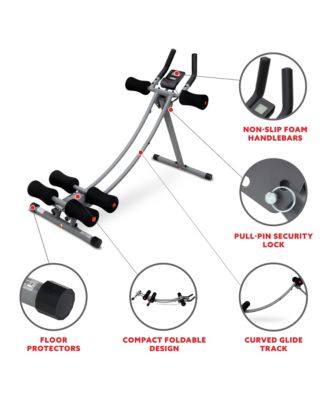Core Glider Ab Waist Trainer Machine